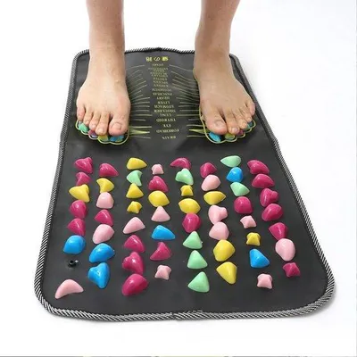 Productafbeelding van Massage mat voor de voeten, geschikt voor acupressuur en het verlichten van voetproblemen