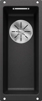 Immagine prodotto di BLANCO SUBLINE 160-U, SILGRANIT® PuraDur®, antracite, senza telecomando di scarico