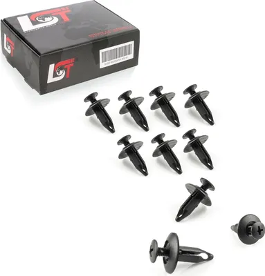 Produktbild von 10x Spreizniete Befestigungs Clips Stoßstangen hinten für Chevrolet Caprice 1991