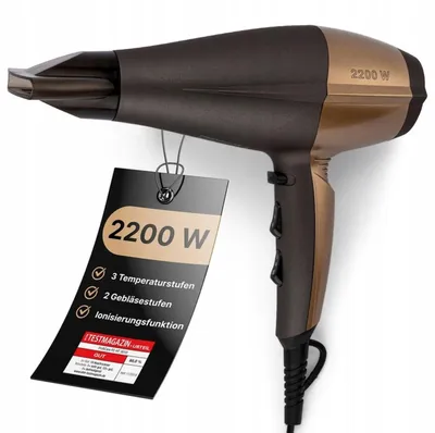Produktbild von Proficare Haartrockner 2200W 360° Konzentrieraufsatz Ionisation 3-stufig