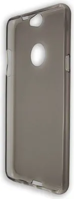 Immagine prodotto di caseroxx cover protettiva in TPU compatibile con Coolpad Max, custodia in gomma per cellulare nero-trasparente