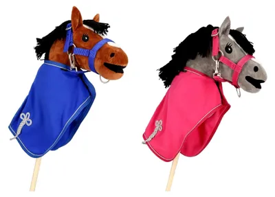 Produktbild von Fleecedecke für Hobby Horse in Pink oder Kobaltblau