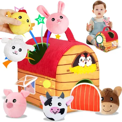 Obrázok produktu pre Montessori hračky pre bábätká vo veku 6-12 mesiacov