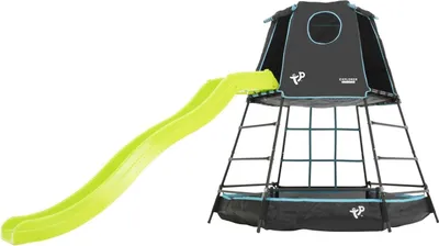 Produktbild von Metall-Spielplatz mit Rutsche EXPLORER TOUR Schwarz H201cm