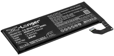 Immagine prodotto di TECHTEK Batteria compatibile con [Xiaomi] M2102J2SC, Mi 10, Mi 10 5G, Mi 10S 5G sostituisce BM4N