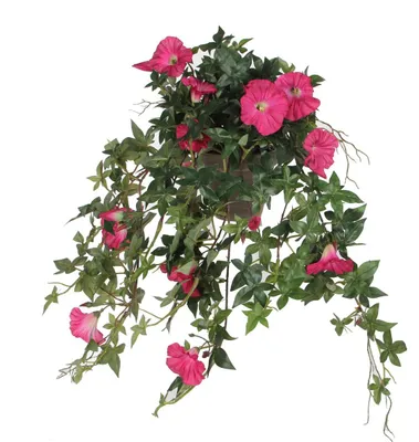 Produktbild von Hänge-Kunstblume Petunie H 25 cm rosa