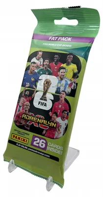 Produktbild von Panini FIFA World Cup 2026 football cards, Fat Pack XL pouch – 26 cards