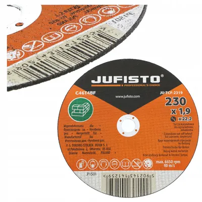 Produktbild von Jufisto Trennscheibe Beton Stein Korund 230mm