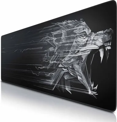 Produktbild von Titanwolf Gaming Mauspad, XXXL Speed Mousepad 1200 x 400 mm, Geschwindigkeit & Präzision, Epsilon
