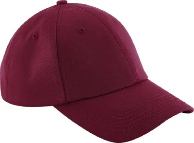 Produktbild von Beechfield Uni Baseballkappe mit 6 Paneelen (2 Stück/Packung) BC4234 (Einheitsgröße) (Burgunder)