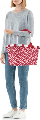 Produktbild von reisenthel carrybag, Einkaufskorb, Korb, Picknickkorb, Tragetasche, Polyestergewebe, Signature Red, 22 L, BK3070