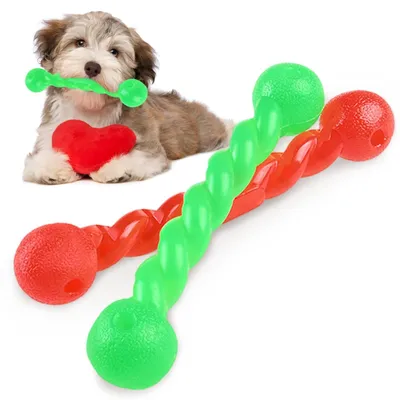 Produktbild von 2 Stück langlebiges Hundekauspielzeug für kleine Rassen
