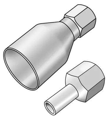 Image de KE Kelit CP454, STEELFIX, acier au carbone, raccord à sertir, avec filetage intérieur 35x1/2", 1 pièce