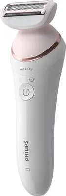 Obrázek produktu pro Philips 8000 series Epilator Series 8000 BRE730/10 Epilátor pro mokré a suché holení, Růžová, Bílá, Epilace, Holicí, Válcová frézka, 70400 ot/min, 32 disky, Baterie, 15 V
