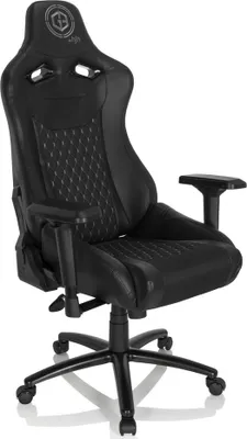 Zdjęcie produktu dla hjh OFFICE Krzesło gamingowe GAMEBREAKER SX 04 Tkanina, imitacja skóry  Krzesło komputerowe z regulacją wysokości, krzesło biurowe z podłokietnikami