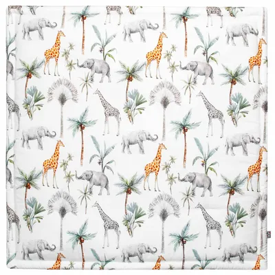 Produktbild von Spielmatte Safari - 100 x 100 cm - Grün | by SEVIRA KIDS