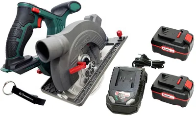 Produktbild von PARKSIDE® 20 V Akku-Handkreissäge PHKSA 20-Li / inkl. 2 Akkus (4Ah) und Ladegerät (2,4A)