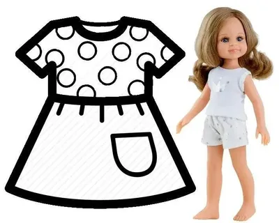 Obrázok produktu pre Pyžamko pre bábiky 32 cm – Paola Reina
