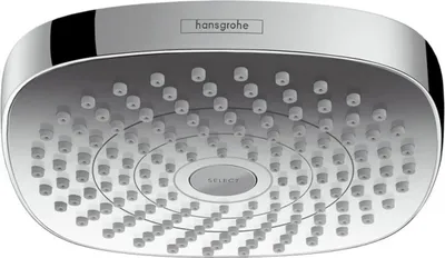 Produktbild von Hansgrohe Croma Select E, Fester Duschkopf, Chrom, Zimmerdecke