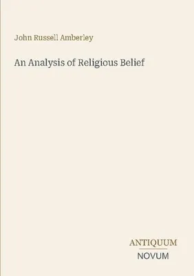 Produktbild von An Analysis of Religious Belief