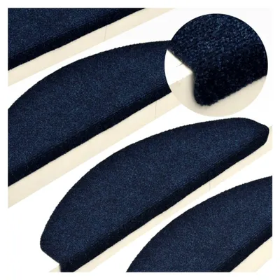 Produktbild von Stufenmatten, selbstklebend, Marineblau, 65 x 21 x 4 cm, 10 Stück