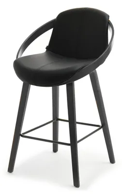Obrázek produktu pro Designová barová židle HODA - černá