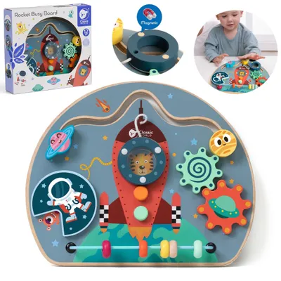 Produktbild von Classic World Multifunktionales Manipulationsbrett 6-in-1-Rakete