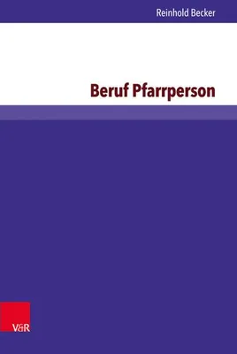 Obrázok produktu pre Becker, R: Beruf Pfarrperson