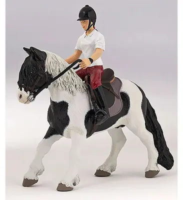 Productafbeelding van Papo 51117, 3 stuks, Paarden, veulens en pony's, Meerkleurig, PVC