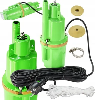 Image de IBO | Pompe à eau submersible - Modèle VT450 - 10 m - Compacte et puissante - Idéale pour le jardin