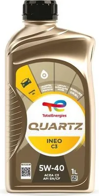 Produktbild von TotalEnergies Quartz Ineo C3 für 5W-40 1 Liter Motoröl Motorenöl 229.51 505 00 505 01 A40 DEXOS 2 OV0401547-D40 9.55535-S2 WSS-M2C917-A 9.55535-GH2 Öl