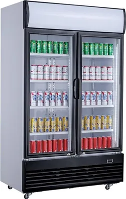 Immagine prodotto di Frigorifero con 2 porte in vetro, 1000 litri
