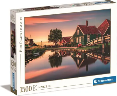 Zdjęcie produktu dla Cle Puzzle 1500 Hq Zaanse Schans 31696