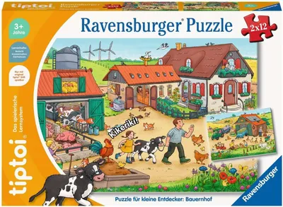 Produktbild von Puzzle für kleine Entdecker: Bauernhof Ravensburger 00136