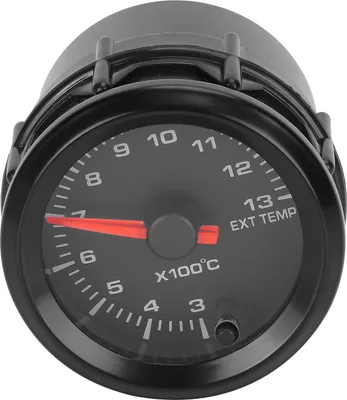 Zdjęcie produktu dla Wskaźnik temperatury spalin 2 cale/52 mm 300-1300 ℃ 7-kolorowe podświetlenie DC10-15 V dla samochodów 12 V z czujnikiem