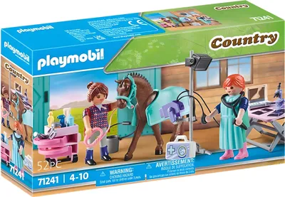 Produktbild von PLAYMOBIL Country 71241 Tierarzt für Pferde