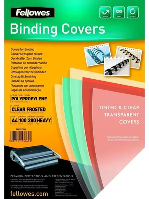Produktbild von Fellowes 5376503, A4, Polypropylen (PP), Transparent, 0,3 mm, 210 mm, 298 mm