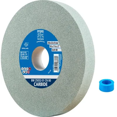 Schleifscheibe CARBIDE 250x32x51mm SiC 80, weich, für Hartmetall