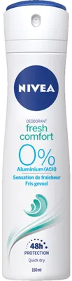 Productafbeelding van Nivea Deodorant fresh comfort spray (150 ml)