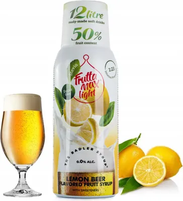 Immagine prodotto di FruttaMax Radler Sciroppo leggero al limone 500 ml