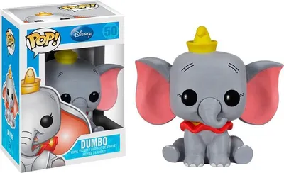 Produktbild von Dumbo Pop-Figur, Vinyl-Sammelspielzeug, 10 cm hoch