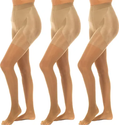 Produktbild von Jolie Folie Pack-3 Push-up-Höschen 40 Den PUSHUP40 Frau