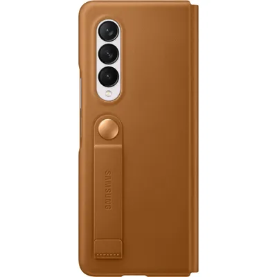 Productafbeelding van Lederen fliphoes, telefoonhoesje
