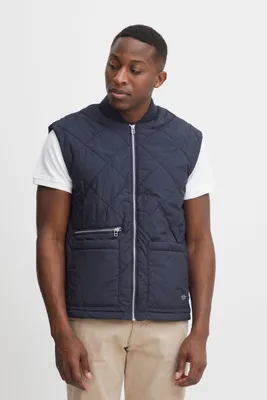 Produktbild von CASUAL FRIDAY CFOlas quilted vest Herren Weste Steppweste Outdoor Weste Leicht gesteppte Weste mit Taschen Regular Fit