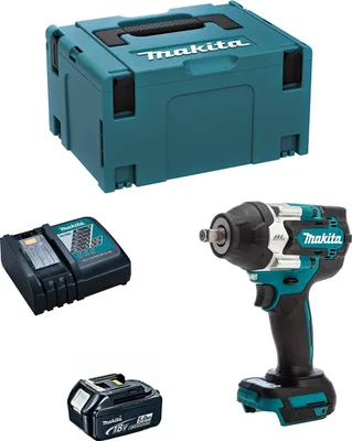 Produktbild von Schlagschrauber MAKITA DTW700RTJ1 (1 x 5,0 Ah + DC18RC + MAKPAC 3)