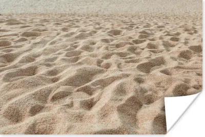 Produktbild von MuchoWow® Poster Sommer - Sand - Strand 120x80 cm - Bilder