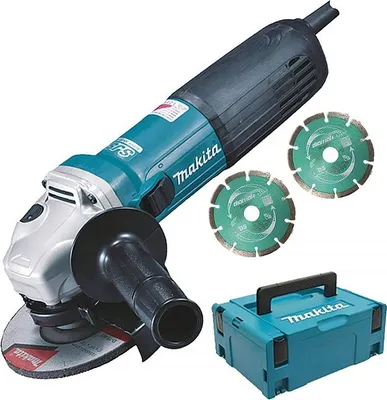 Image de Meuleuse 125MM 1100W - MAKITA - avec accessoires - GA5040RKDJ
