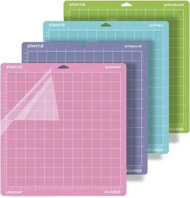 Produktbild von Set von 4 für Silhouette CAMEO 4 | Anti-slip Selbstklebende Snijmatten | 305 x 305 cm