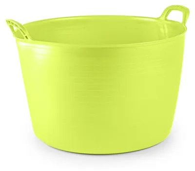 Produktbild von Flexible Wanne oder Eimer - grun - 75 Liter - stabiler Kunststoff - 58 x 55 cm