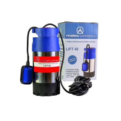 Immagine prodotto di Pompa sommergibile Malec LIFT 40, 1000W, 230V, con galleggiante